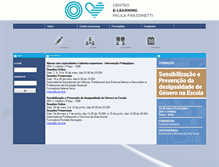 Tablet Screenshot of elearning.esepf.pt
